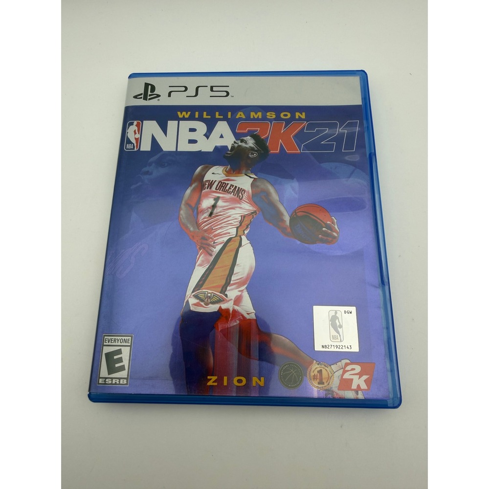 NBA 2K21 Sony PlayStation 5 PS5 Video Game Zion Williamson Cover 2K Sports